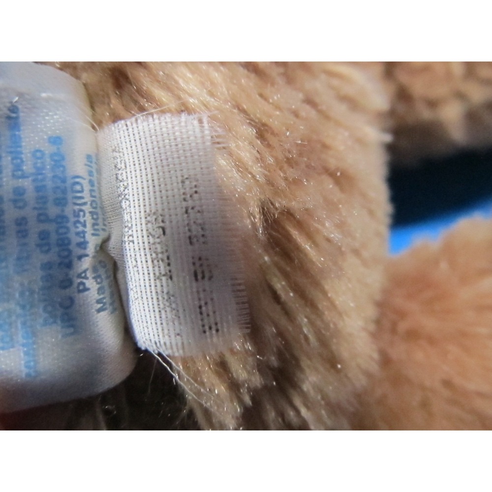 Garanimals Soft Little Teddy Bear Plush 12" Brown Bow Stuffed Animal Toy - Picture 7 of 8